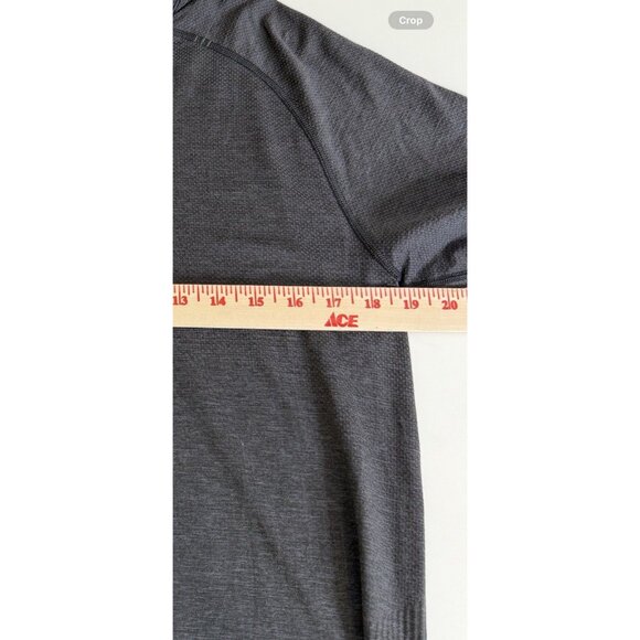 Lululemon Metal Vent Tech Short Sleeve Shirt Medium Size M Gray Mens - Picture 8 of 8